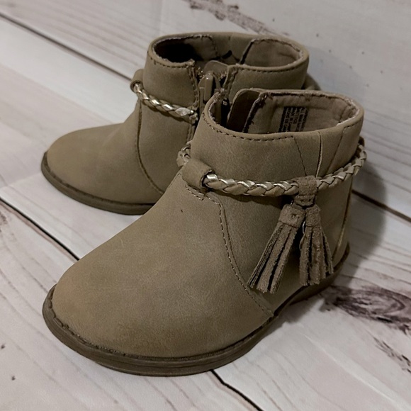 Wonder Nation Fashion Cowboy Ankle Boot Infant/Toddler Girls size 6 - Picture 4 of 15